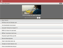 Tablet Screenshot of gebzehaberler.com